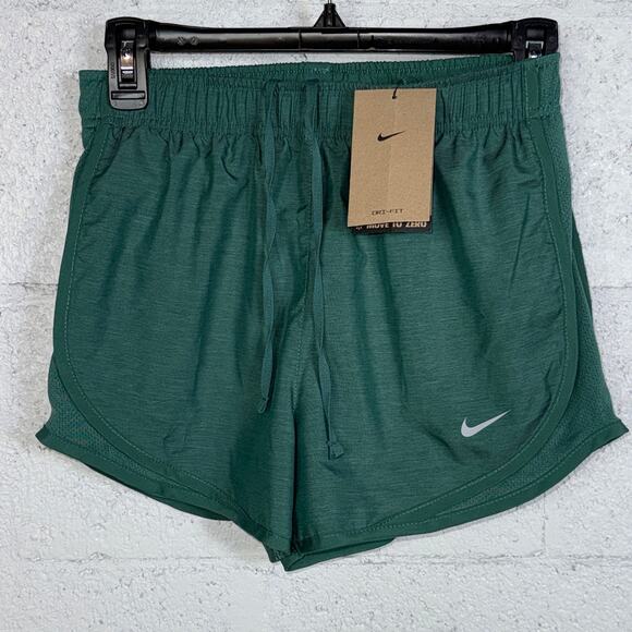 Nike Women's Dri-Fit Tempo Running Shorts Bicoastal / Wolf Grey XS - Picture 7 of 10